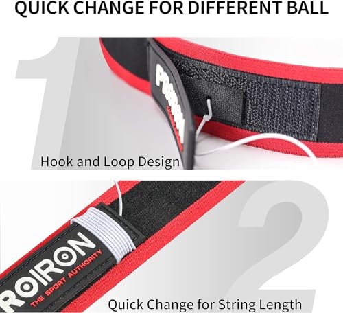 PROIRON Boxing Reflex Ball with Safety Glasses, 4 Reflex Ball, 2 Headband for Adult/Kids, Boxing Head Ball for Punch Speed, Hand Eye Coordination Training Equipment Boxing MMA, Gifts for Teenage Boys - color: b-3 balls+glass
