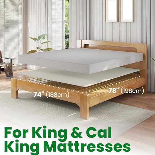 ECOHomes Non Slip Mattress Gripper Pad to Prevent Sliding (King) | Stop Mattress, Keep Topper from Sliding, Anti Slip, Grip Pads Holder Stop Couch Cushion, Sofa Cushions, Patio & Furniture - size: King