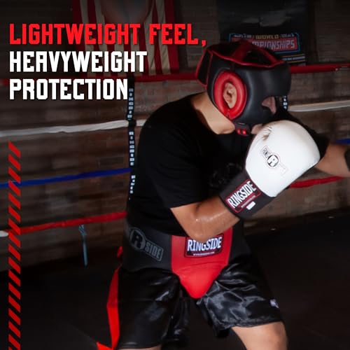 Ringside No Foul Boxing Groin Protector, Jockstrap Design, Groin Protector for Men, Ideal for Boxing, MMA, Muay Thai, Kickboxing, Workout, Training, and Competition - size: Youth Large