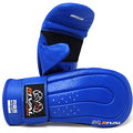 RIVAL Boxing RB5 Bag Mitt Gloves, Bare-Fist Punching Feel, Zero Resistance Training for Triggering Fast Twitch Muscles - color: Blue, size: Small