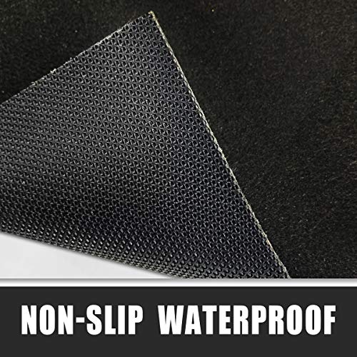 LINLA 61 x 39 in-Absorbent Oil Mat Contains Liquid Garage Floor Mat, Motorcycle Mat for Garage，Reusable, Washable, Protects Garage Floor or Driveway Surface, Shop,Parking, - size: 5'1" x 3'3"