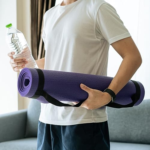 4PCS Yoga Mat Carrier Strap, Adjustable Yoga Mat Strap Carrier for Exercise/Travel/Gym, Mat Holder Sling Carrier - color: 3 Colors