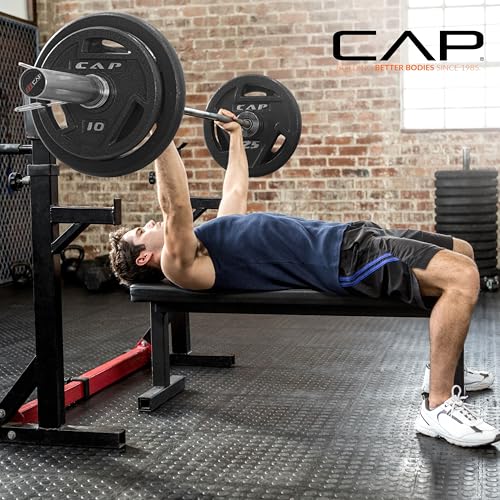 CAP Barbell 2-Inch Olympic Weight Plate | Multiple Options - size: 25 lb - Pair, style: Elite