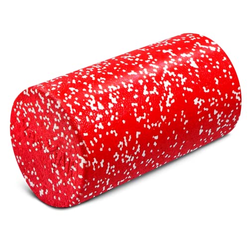 Yes4All High-Density Foam Roller for Back Pain Relief, Yoga, Exercise, Physical Therapy, Muscle Deep Tissue Massage 12-18-24-36- Red Snow - 12 Inches - color: Red Snow, size: 12-inch (Pack of 1)