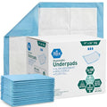 Medpride Disposable Underpads 17'' x 24'' (100-Count) Incontinence Pads, Bed Covers, Puppy Training | Thick, Super Absorbent Protection for Kids, Adults, Elderly | Liquid, Urine, Accidents