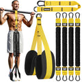Ayombo Pull Up Assistance Bands, Resistance Bands for Pull Up Bar Workout, Adjustable Heavy Duty Pull Up Assist Equipment with 4 Assistance Bands, Home Gym Fitness Exercise Strength Training - color: Yellow