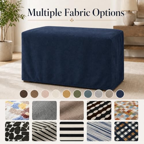 Custom Size Indoor Dust Cover, Cotton Linen Fabric Made to Measure Protector for Furniture, Printer, Coffee Machine, Cabinet, Chair & Appliance, Any Size & Shape - color: Cotton linen（Indoor）