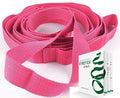 Scotamalone Stretching Strap Yoga Strap Physical Therapy for Home Workout, Exercise, Pilates and Gymnastics, 10 Loops Non-Elastic Stretch Bands with Aesthetic Packaging for Women & Men - color: Pink