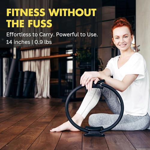ProBody Pilates Circle - 14 Inch Magic Circle Pilates Ring - color: Purple