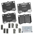 Bendix Priority1 CFC473 Ceramic Front Brake Pads for Ford Escort 2003-1991, Mazda MX-3 1996-1992, Protege 1998-1990, Mercury Tracer 1999-1991 - style: CFC473