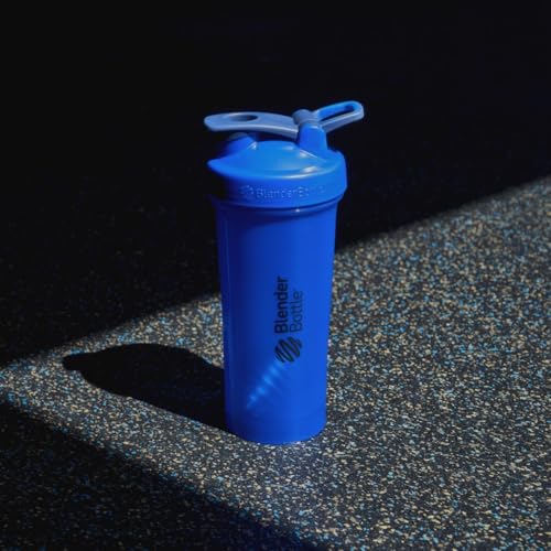 BlenderBottle Classic V2 Shaker Bottle Perfect for Protein Shakes and Pre Workout, 45-Ounce, Reflex Blue - color: Reflex Blue, size: 45 Ounces