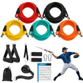 Baseball Resistance Bands Set – Baseball Pitching & Throwing Trainer with Arm Strength Training Bands for Youth Pitchers, Throwing Warm-Up, Arm Care and Softball Training Equipment - style: BSB02