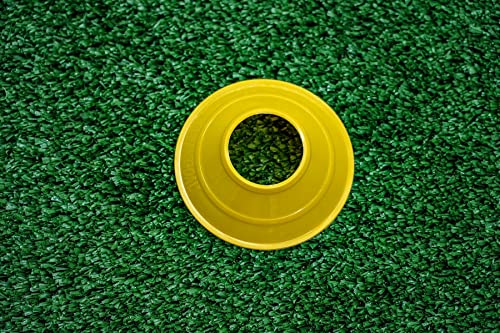 Kwik Goal Mini Disc Cone Kit (50-Pack) - color: Green/Orange, size: 1 3/8" x 5"