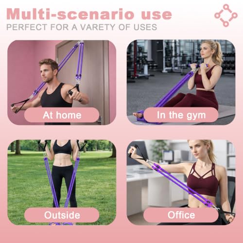 Adjustable Detachable Multifunction Pedal Resistance Band