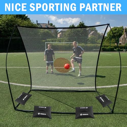 4PCS Sports Net Sandbags, All Sport Sandbags, Weighted Anchors | for Baseball Nets, Soccer Goals, Golf Nets, Football Nets, Hockey Nets and More, Black