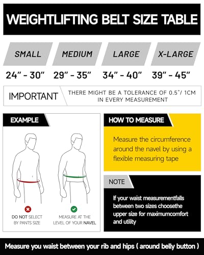 MANUEKLEAR Tapered Lever Weight Lifting Belt, 10MM Quick Locking Lever Belt Weightlifting Men, Lifting Belt Lever for Powerlifting & Deadlifts - color: Enigmatic Black, size: M (29-35inches)