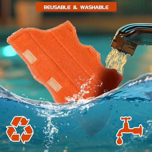 Aolamegs Safe Hard Hat Sweatband- Hard Hat Sweat Bands Washable, Hard Hat Liner Replacement, Flame Retardant Cotton Hard Hat Accessories Sweat for Welding Helmet, Construction Hats, Chainsaw Helmet - color: Orange 2PCS