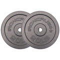 Standard 1 inch Cast Iron Weight plates - Superior Hammertone Finish, Wider Range 1.25-50 lbs Weights. Ideal for Dumbbell Handles, 1in Barbells, Adjustable Kettlebell Handles - Sold in Pairs - color: 20lb (Set of 2)