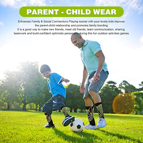 Soccer Football Shin Guards with Ankle Protection, Super Protective Flexible Low-Profile Adult,Youth, Junior - size: Large