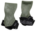 Lifting Grips PRO Weight Gloves Heavy Duty Barbell Gymnastics Straps Alternative to Power Hooks Deadlifts Adjustable Neoprene Padded Wrist Wrap - color: Green Rubber, size: Small 5.0"-6.40" Wrist Size