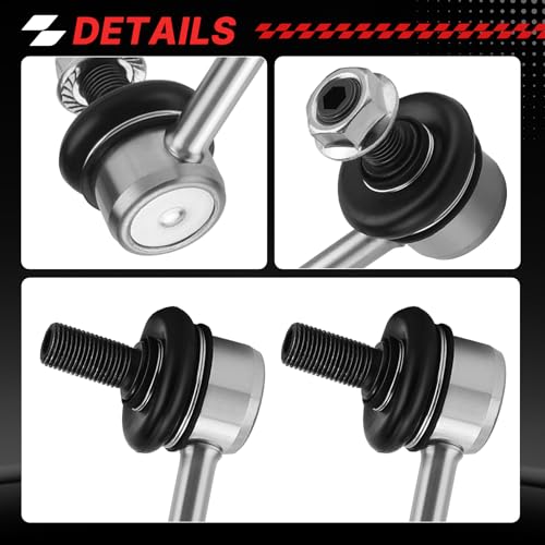 K90344 Front Stabilizer Sway Bar Links for Lexus RX450h /RX330 /RX350 /RX350L /ES330 Toyota Highlander/Venza/Solara/Avalon/Camry - color: 48820-28050, size: Sway Bar Links