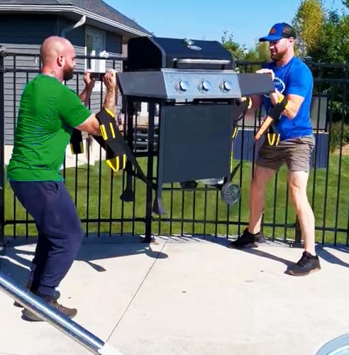 ArmDolly Moving Straps - 2-Person Lifting and Moving System - Lift, Carry and Move Heavy Furniture and Appliances Easily, Fast, and Safely - by ShoulderDolly