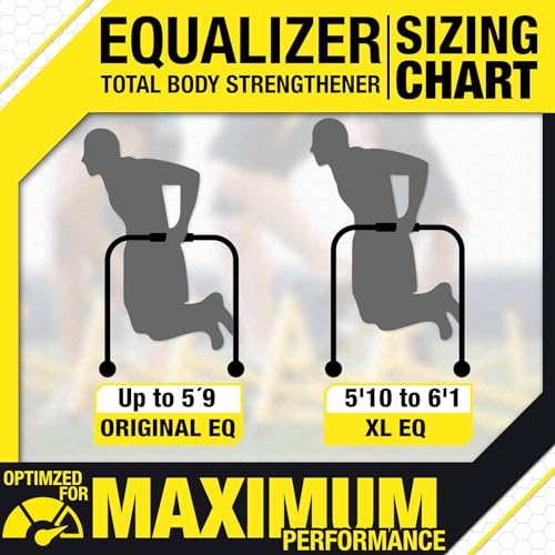 Lebert EQualizer Total Body Strengthener Dip Station Standard & XL - color: Yellow XL