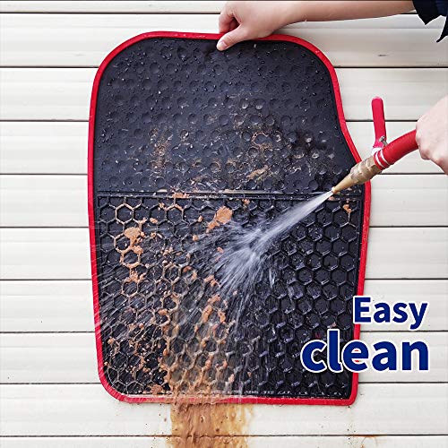 Car Floor Mats Custom Fit for Hyundai Elantra 2026 2025 2024 2023 2022 2021 Odorless Washable Heavy Duty Rubber (All Weather) Floor Liners Blue - color: Blue, size: Elantra: 2021-2026