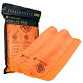 FROGG TOGGS Chilly Pad Cooling Towels, 2 Pack, 33" x 13" - color: Orange - 2 Pack