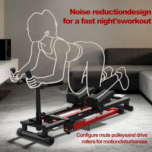 ZeHuoGe 3-in-1 Spine Twist Stretcher & Stair Stepper & Waist Trainer, Adjustable Back Stretcher Machine for Lower Back Exercise, Core Activation & Full-Body Workout