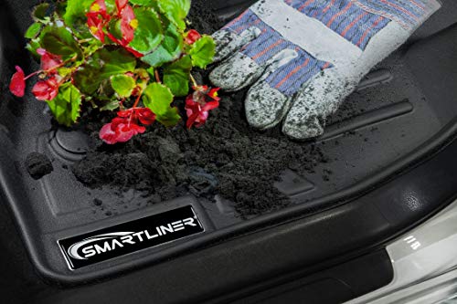 SMARTLINER Floor Mats 2 Row Liner Set for 2009-2011 Dodge Ram 1500 - color: Dodge Ram 1500 2009 - 2011