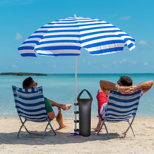 4 Packs Sandbags Weight Bags, 112 LBS Large Sandbags for weight, Cylindrical Heavy Duty Sand Bags for Beach Canopy, Pop Up Tent, RV Awning, Picnic Table, Umbrella Base, Gazebos, Trampoline Stakes - color: Black