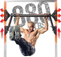 Pull Up Bar/Chin up bar Upper Body Workout Bar, Super load-bearing: Dual Security Locking, Two-way Support Fitness Strength Training Equipment