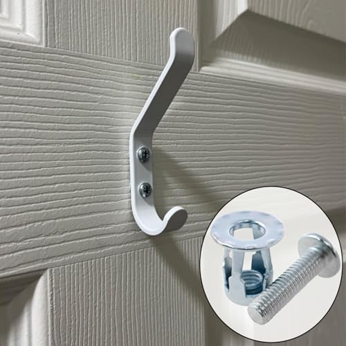 Hollow Wall Anchors, M8 Carbon Steel Drywall Anchors Kit, Heavy Duty Hollow Door Anchors and Petal Nuts for Thin Walls, Hollow Doors, Aluminum Cladding and Iron Sheet, 5 Pcs - size: M8
