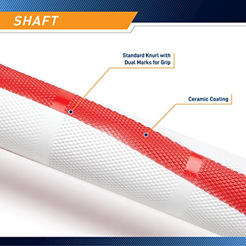 Steelbody IWF Standard 20kg and 15kg Olympic Weight Barbell Multiple Colors Available - color: 7ft 20kg US Flag