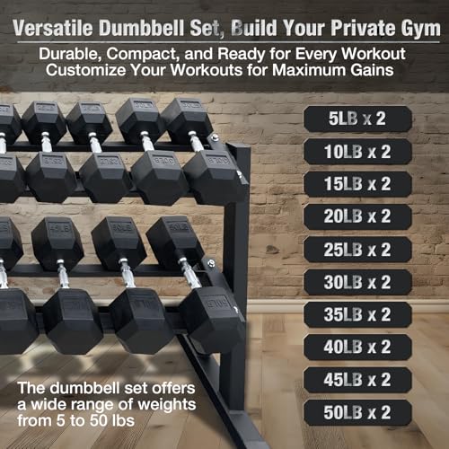 550 lbs 1200lbs 2100 lbs Dumbbells Weight Set, Hex Dumbbell Sets, Gyms Weights Dumbbells Sets, Weight Set for Home Gym, Strength Training, Fitness Center Equipment - color: 550lbs Dumbbells