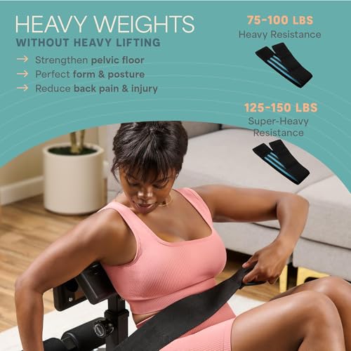 Lifepro Hip Thrust Machine – Adjustable Glutes Workout Equipment for Home – GluteBlast Foldable Booty Builder, Sissy Squat Machine, Thrust Glute Bench, Home Gym Glute Workout - style: Gluteblast