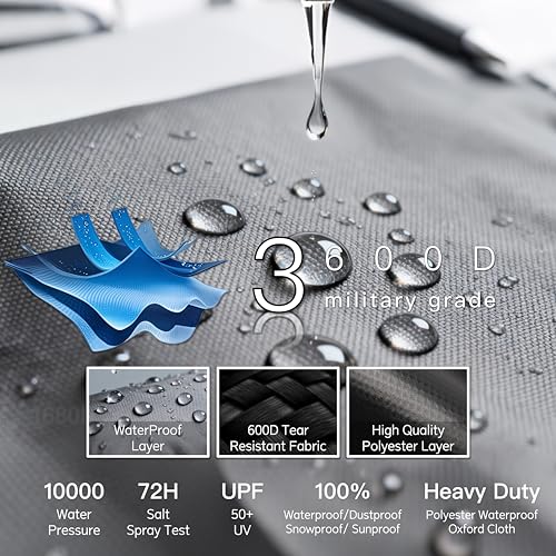Pool Heater Cover for Hayward Brand | 600D Heavy-Duty Waterproof Winter Cover | Waterproof Pool Pump Cover, Equipment Cover 39" L*33.5" W*27.5" H