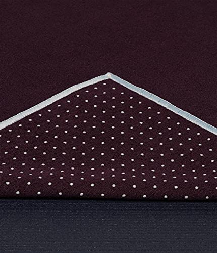 Manduka Yogitoes Hot Yoga Mat Towel - 79" | Moisture Activated Grip | Patented Silicone Nubs | Highly Absorbent, Durable & Easy Care | Made from Recycled Materials | 79 x 24 Inches | Indulge - color: Indulge, size: 79" x 24"
