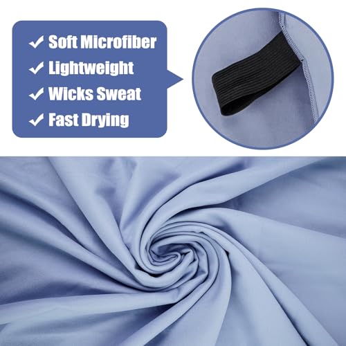 Camping Towel L Size Microfiber Quick Dry Lightweight for Travel Body Swimming Pool Beach Hiking Yoga Mat Towels(Navy Blue, 1 Pack L) - color: Navy Blue, size: 1 Pack L