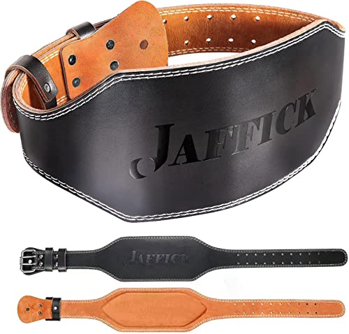 Genuine Leather Weight Lifting Belt for Men Gym Weight Belt Lumbar Back Support Powerlifting Weightlifting Heavy Duty Workout Training Strength Training Equipment - color: 6-Inch brown, size: L