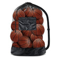 BROTOU Extra Large Mesh Ball Bag, Drawstring Socce Bag for Coach, Use for Basketball, Volleyball, Baseball, Mesh Equipmenbag with Adjustable and Portable Strap - size: 30" x 40"