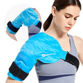 RelaxCoo Shoulder Ice Pack Rotator Cuff Cold Therapy, Reusable Gel Ice Wrap for Shoulder Injuries & Pain Relief, Bursitis, Tendonitis, Swelling, Recovery for Man and Women - style: SHOULDER 1 PACK