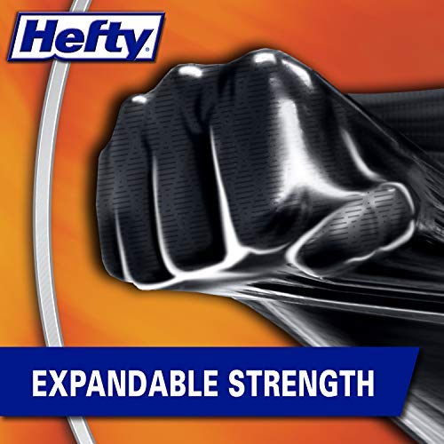 Hefty Ultra Strong Multipurpose Large Trash Bags, Black, Unscented, 30 Gallon 14 Count (Pack of 2) - size: 14 Count (Pack of 2)