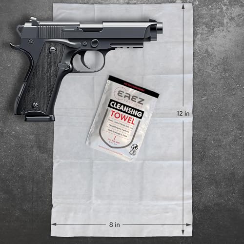 Lead Wipes for Shooting - 12 XL Hypoallergenic Towels, Plant-Based Cloth, Lead Remover for Range & Field, Removes Lead & Metal Dust, Safe for All Skin, 8"x12" - size: 12 Count (Pack of 3)