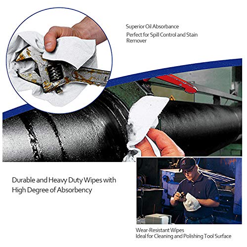 AAwipes Lint Free Wipes Cleanroom Wipes Nonwoven Auto Paint Prep Cellulose/Polyester Blend (9"x9" 300 Pcs, 56 GSM) General Purpose Lab Use (NW05609)