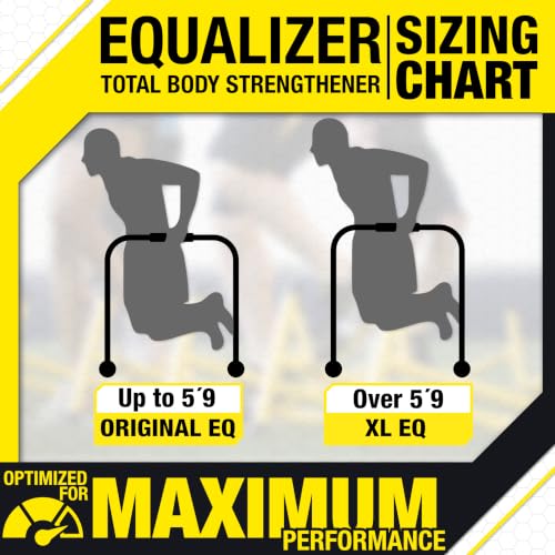 Lebert EQualizer Total Body Strengthener – Dip Station - Standard & XL - color: Yellow Regular