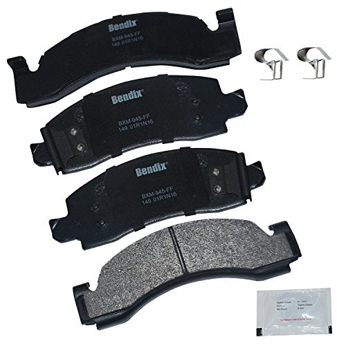 Bendix Priority1 CFM149 Brake Pads for Blue Bird TC1000,Chevrolet C30,Pickup,C35,C3500HD,G30,Van,K30,P30,R30,R3500,V30,V3500,Dodge D400,D450,W200,W250,W300,W300,W350,GMC C35,C3500,C3500HD,G35 - style: CFM149