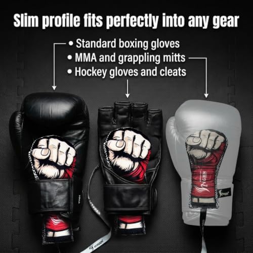 LIVEVIE Hygeen Activated Charcoal Glove Odor Absorber | 2-Pack Natural Deodorizer for Boxing, MMA & Gym Gloves | Long-Lasting Moisture Wicking Freshener for Daily Use, Red - color: Red