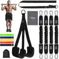 Pull Up Assistance Bands, Heavy Duty Resistance Bands for Pull Up Bar, 75-300lbs Adjustable Assist Bands with 5 Loop Bands & Cooling Towel, Home Gym Fitness for Men Women